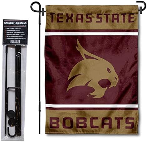 Комплект Градински знамена на щата Тексас Bobcats и на Каботажните за хартата
