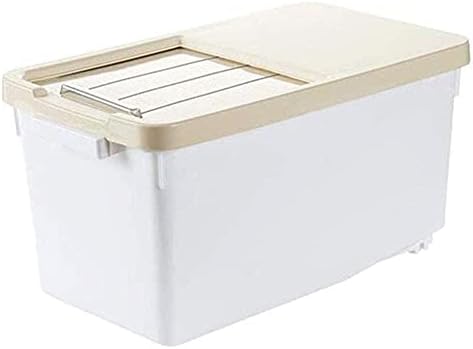 SYZHIWUJIA Кутия за съхранение на продукти, контейнер за съхранение на ориз и херметично затворен Кофа за ориз,