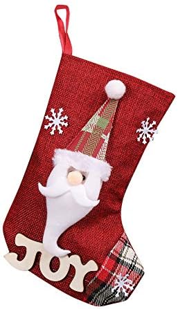 Yoyorule Висулка Украса На Коледни Бонбони Подарък Пакет Коледни Чорапи, Бижута Отглеждане Коледен Орнамент Семейни