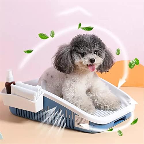 DHDM Стоки за малки и домашни любимци В помещението Преносими Тоалетна за Кучета Пластмасова Двуслойни Подложка За кучета