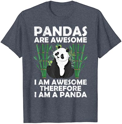 Забавен Дизайн във формата на Панда За Мъже, Жени, Момчета, Момичета, Тениска с изображение на Мечка Панда
