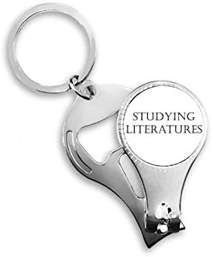 Кратката Фраза Изучаването на Литература Ножица За нокти Халка Ключодържател Отварачка за Бутилки Машина За Рязане