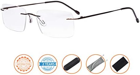 Леки Очила за четене CessBlu без рамки за мъже
