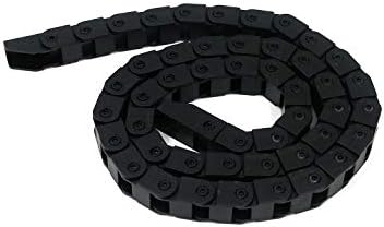 Аксесоари за 3D-принтер Quluxe, Черен Найлонов Пластмасов неразъемный кабел с дължина 1 М, Метална Носеща верига (10