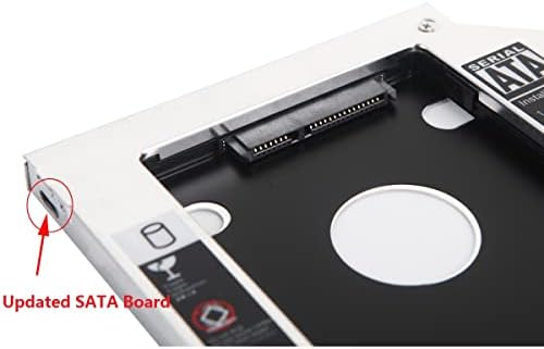 2-та SATA SSD HDD Твърд Диск Caddy Frame Тава за Packard Bell EASYNOTE TE69BM СУ-208 DVD