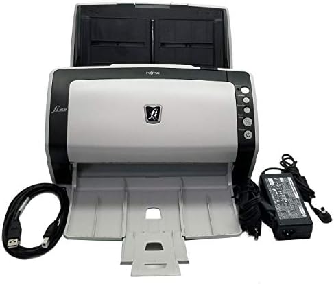 Sheetfed скенер Fujitsu Fi-6130 - 24-Битов Цветен - 8-битови нюанси на сивото - САЩ (обновена)