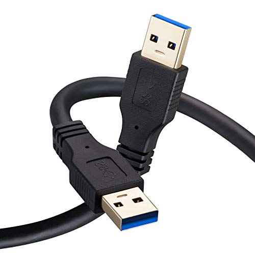 Nanxudyj USB 3.0 A до кабела 2 метра/0,6 М, USB 3.0 Тип A към конектора USB Кабел-USB Кабел за пренос на данни