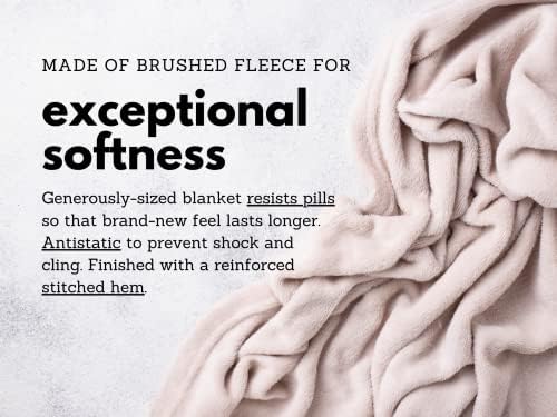 Perfect Fit Softtheat | Луксозно Електрическо Согревающее одеяло с топъл от микро-Отвътре със сигурна и Топла ниско