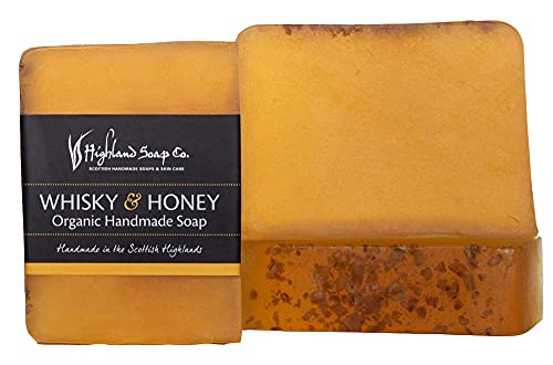 The Highland Soap Company, Органично ръчно изработени сапуни, 5,3 унции (Уиски и мед)