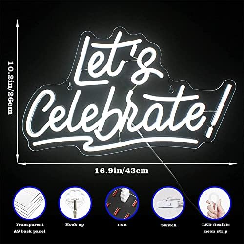 DVTEL Бяла Led Неонова реклама, Обичай декорация за Празничната партита, Нощни осветителни Тела USB Неонови Лампи, Стенни