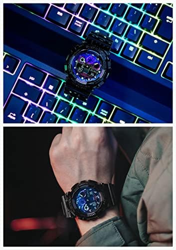Часовници Casio G-Shock GA-100RGB-1AJF [Виртуална дъга G-Shock: серия Gamer's RGB], внесени от Япония през февруари 2023 г., модел