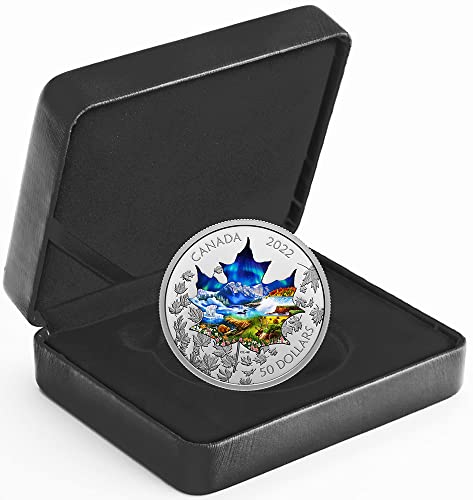 2022 DE Modern Айде канадската монета PowerCoin Колаж 3 Грама Сребърна монета от 50$ Канада 2022 Proof
