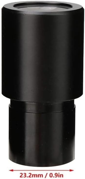 Аксесоари за микроскоп, за Възрастни, Деца 10x18 мм Широкоъгълен Окулярный Окуляр Обектив Микроскоп (Цвят: черен)
