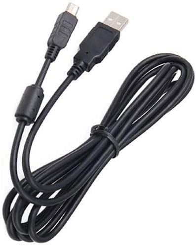 Кабел за зареждане на данни USB съвместим с Olympus Tough TG-830, TG-630, TG-860, TG-870, TG-810, TG-820, TG-835, TG-850, TG-860, TG-870 X-940, X-960, EP1, EM10, подмяна на кабел CB-USB5, CB-USB6, CB-USB8