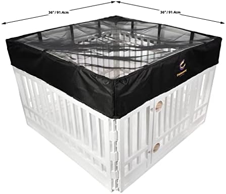 Калъф за едно пътуване легло CHARISMATIC CHOICE - 4, панел - 36-Инчов Мрежест покрив за защита от атмосферни влияния, за клетки