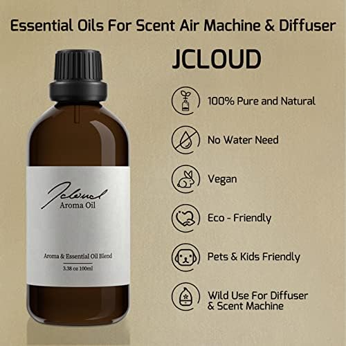JCLOUD Етерични масла за ароматизиране на въздуха за дома | Oriental Journey 100 мл Естествени и Чисти Ароматни масла