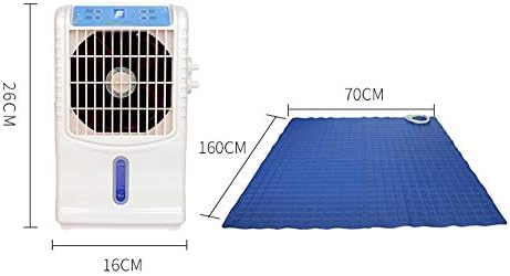 TWDYC Вентилатор, климатична инсталация с капацитет 6 W Вентилатор въздушно охлаждане + Матрак с водно охлаждане