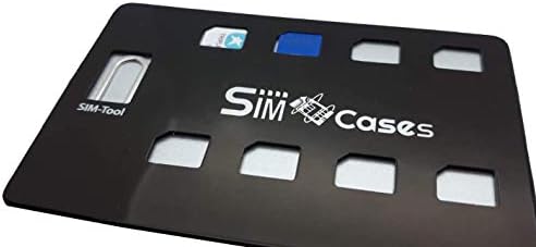 Комплект адаптери за SIM-карти и калъф за притежателя на Nano SIM карта с игла за iPhone, Тънък Размер на кредитна