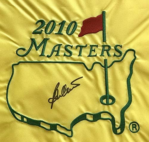 Бен Креншоу подписа 2010 Masters flag augusta pga golf augusta national