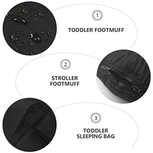 Toddmomy 1 бр., текстилен калъф за бебешки Колички, Топло Ветрозащитный подложка за количка и чанта Универсална Постройка за