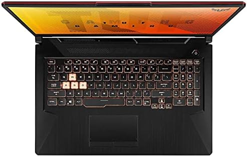 Геймърски лаптоп ASUS TUF Gaming A17, 17,3-инчов дисплей с резолюция 144 Hz FHD IPS, AMD Ryzen 5 4600H, GeForce GTX 1650, 8