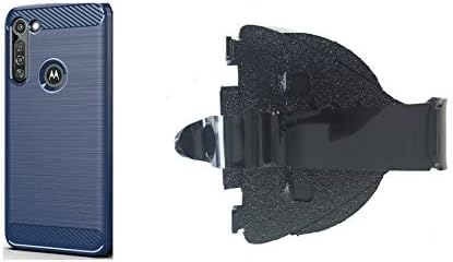 Притежателят на арматурното табло на автомобила SlipGrip за Motorola Moto G8 Power Lite С помощта на Тънък карбонового