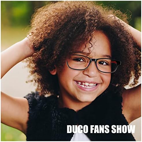 Детски Очила DUCO Blue Light с Каишка, Антибликовые Слот Компютърни Очила, Очила за Момчета и Момичета 6-10 години
