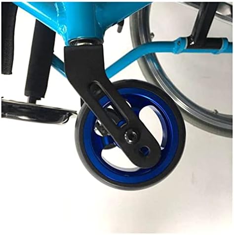 Износоустойчиви 4-цолови колела за инвалидни колички GBEN Сини Предните колела Нескользящие колела хлебна гума,
