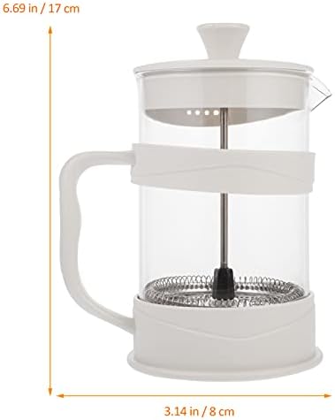 Еспресо машина Cabilock 350 мл Стъклена кана за Кафе и за Кафе, Кана за приготвяне на чай, Чайник за Варене на Рассыпчатых