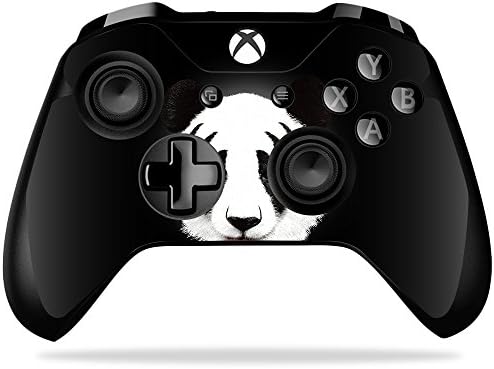 Кожата MightySkins, съвместим с контролера на Microsoft Xbox One X - Rock N Roll Panda | Защитен, здрав и уникален винил