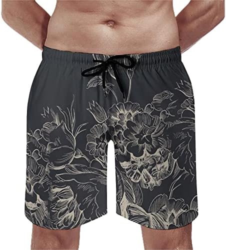 Мъжки плажни къси панталони с джобове с цип, мъжки летни модни шорти за почивка, топли пролетни 3D шорти за