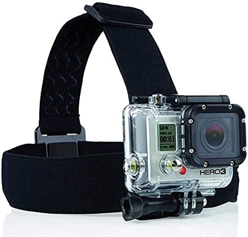 Комбиниран комплект аксесоари за екшън камери Navitech 8 в 1 с Червен калъф - Съвместим с екшън камера SJCAM