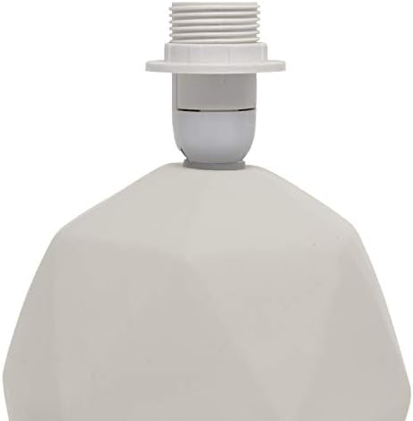 Настолна лампа от Геометрични бетон Simple Designs LT2060-WHT, Бял