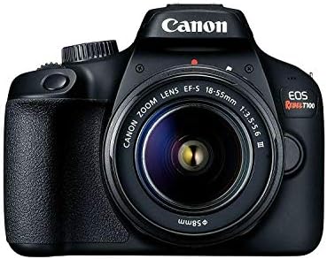 - Рефлексен фотоапарат Canon EOS Rebel T100/4000D (w/ 18-55 III)