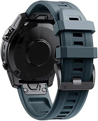 SAWIDEE 22-26 мм Силикон Каишка за часовник Въжета за Garmin Fenix 6X6 Pro 7X7 5 5X3 3HR 945 Гривна за умни часа быстроразъемный