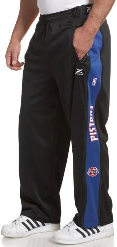 Панталони отбор от НБА Детройт Пистънс С Подплата Zipway