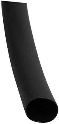 Свиване тръба X-DREE С метална намотка, Кабелен ръкав с дължина 8 метра и вътрешен диаметър 5 мм, черен (Manicotto