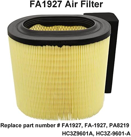 Въздушен филтър FA-1927 е Съвместим със замяна на въздушния филтър Motorcraft fa-1927 за Ford 2017-2019 F250
