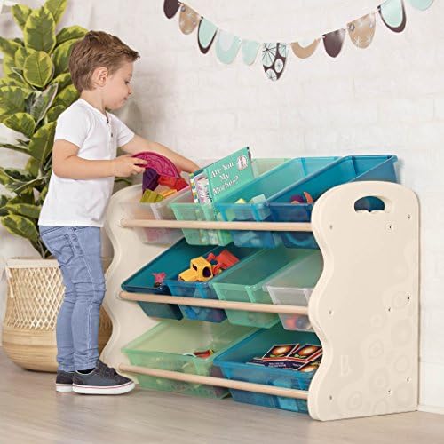 Б. spaces от Battat – Органайзер за играчки Всички Tidy – Блок за съхранение на набиране на детски мебели