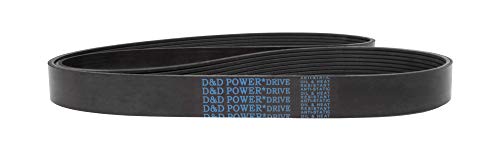 Клиновой колан D&D PowerDrive 725K30 Поли, 30 Ленти, Гума