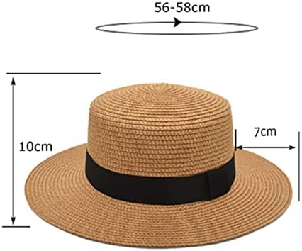 DAMIN Детска Солнцезащитная шапка 6-12 месеца, Мъжки и Дамски Панама с квадратна Катарама, Бейзболна Шапка с плосък покрив,
