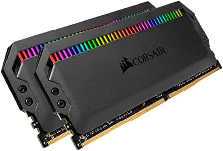 Corsair Dominator Platinum RGB 64 GB (2x32 GB) памет DDR4 3200 Mhz C16, оптимизирана за настолни компютри AMD (12 висока яркост светодиодите CAPELLIX RGB, патентована от двуканалната технология за охл?