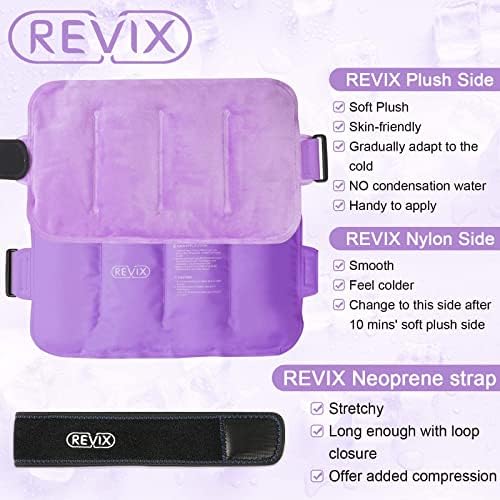 REVIX Пакет с лед REVIX, за да облекчи болката в коляното и пакет с лед на рамото си при травми за еднократна