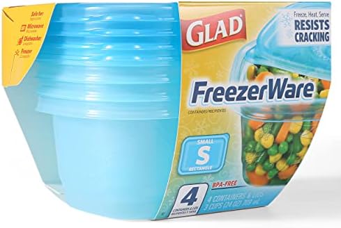 Контейнери за съхранение на храна Gladware Freezerware | Малки Контейнери за съхранение на храна, по-Малки съдове