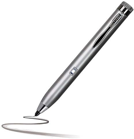 Активен цифров стилус Broonel Silver Mini Fine Point, съвместима с ASUS VivoBook S15 S530FA-EJ201T 15,6 инча | ASUS VivoBook