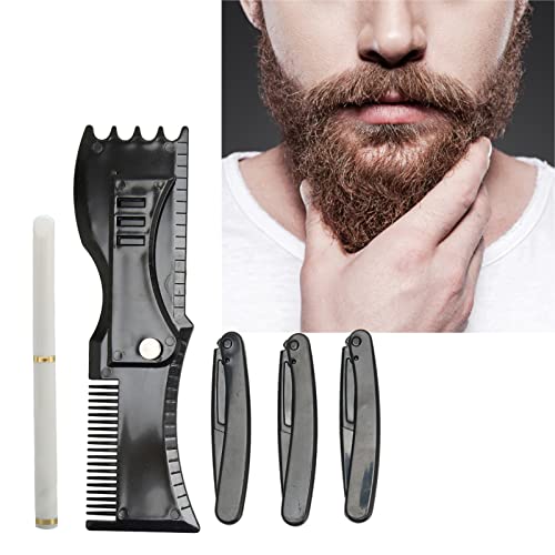 Инструмент за даване на форма брада и нейният стайлинг на коса, Прически, Фризьорски и молив, Ръководство на набор