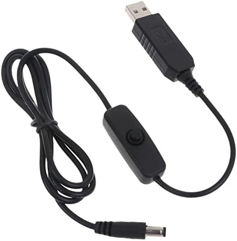 Diarypiece USB Power увеличава визуално предварителната Line 2,1x5,5mm Штекерный Кабел Конвертор, Нагоре напрежение