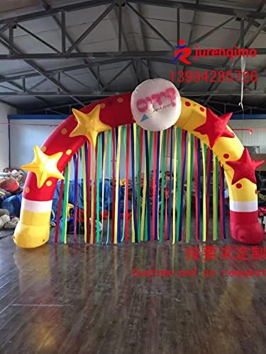 Надуваема арка за рождения ден (ширина 4 м с вентилатор)