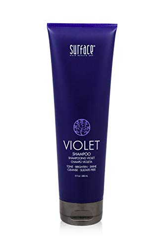 Шампоан Surface Hair Pure Violet Blonde Shampoo: Лилаво Шампоан за светли косми, премахва Медно-жълти цветове, изсветлява
