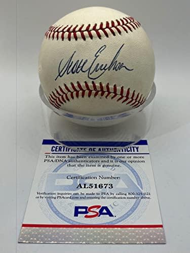 Скот Ериксон Близнаци Ориолс Подписаха Автограф на Официалния Бейзболен PSA MLB ДНК - Бейзболни Топки С Автографи